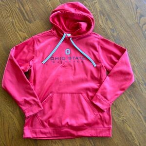 Large Ohio State hooded sweatshirt